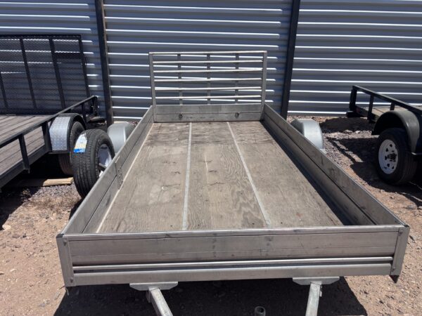 12x6 Single Axle Utility, Tailgate
