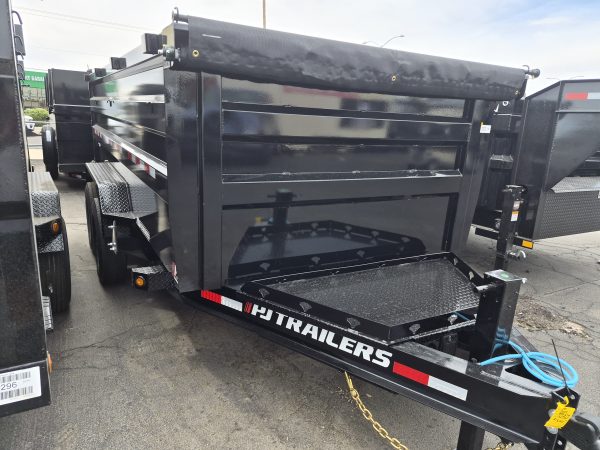 14x83 Tandem Axle, 15,400 GVWR, Low Pro Dump, 48" Sides, 14 Ply Tires