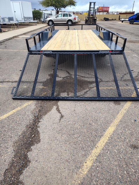 14x86" Single Axle With Brake, 5.2 GVWR, Drive Over Fenders, Utility - Image 4