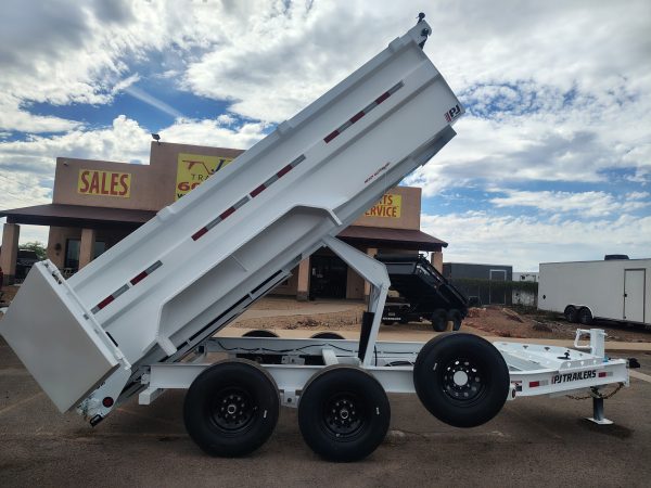 14x83 Tandem Axle, 15,400 GVWR, Low Pro Dump, 36" Sides, 14 Ply Tires