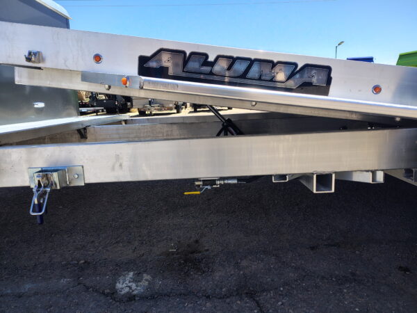18x82 All Aluminum, 10K GVWR, Heavy Tandem Axle, XL Tilt w/ Cargo Box (8218H-XL-TILT-TA-EL-RTD-CB)