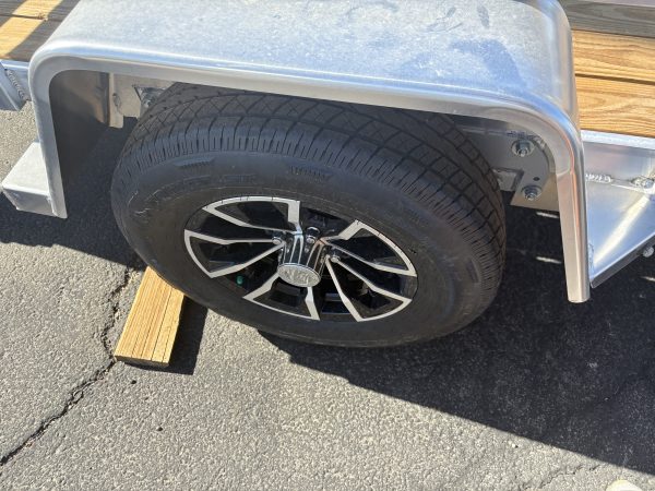 10X6 ALUMINUM UTILITY, 3K GVWR, Ramp Gate