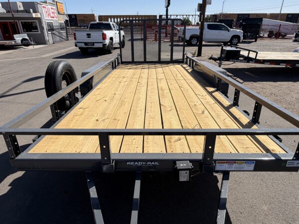 16x83 Tandem Axle, 7K GVWR, Channel Utility