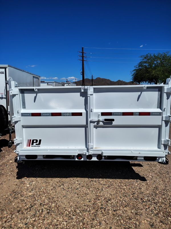 16x83 Tandem Axle, 15,400 GVWR, Low Pro Dump, 36" Sides, 14 Ply Tires