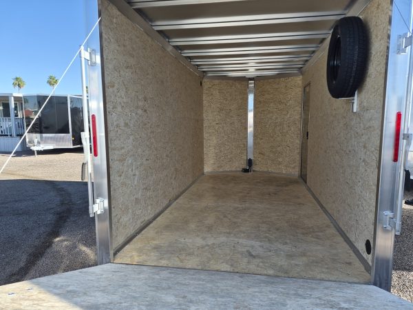 14x7 All Aluminum XLTP1 Enclosed, 7K GVWR, Limited Edition, Ramp Door