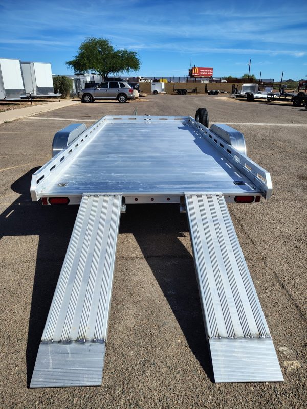 16x80 All Aluminum, 8.5K GVWR, Tandem Axle, Ramp (8016TA-EL-R-RTD)