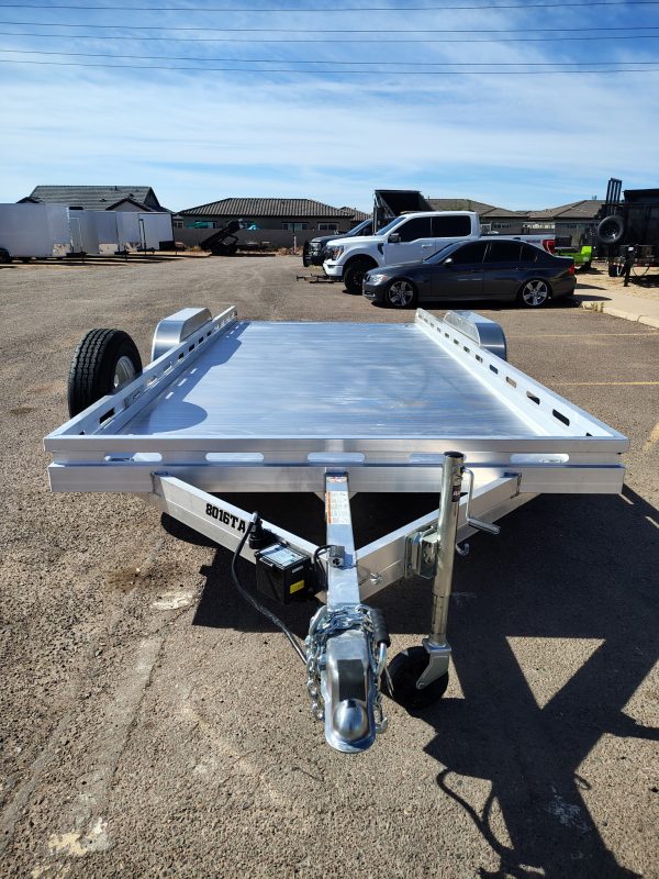 16x80 All Aluminum, 8.5K GVWR, Tandem Axle, Ramp (8016TA-EL-R-RTD)
