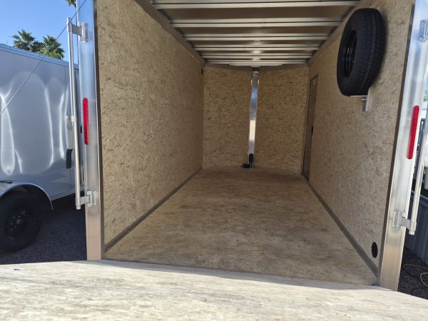 14x7 All Aluminum XLTP1 Enclosed, 7K GVWR, Limited Edition, Ramp Door