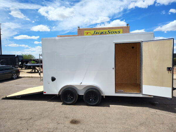 14x7 Indigo DLX, 7K GVWR, Ramp Door