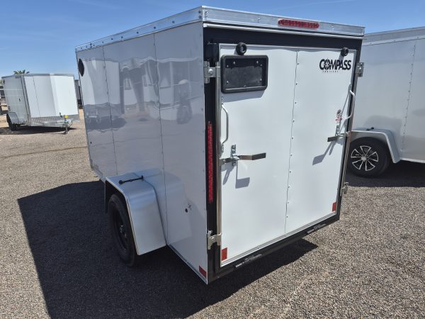 10x5 Indigo DLX, 3K GVWR, Ramp Door, 6'' Reduced Height