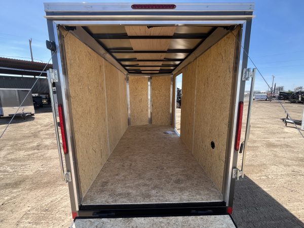 12x6 Indigo DLX, 3K GVWR, Ramp Door