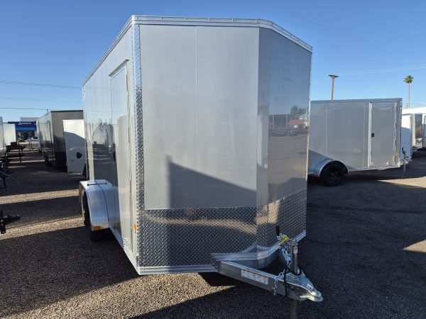 14x7 All Aluminum XLTP1 Enclosed, 7K GVWR, Limited Edition, Ramp Door