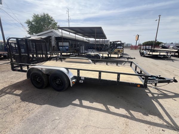 16x83 Tandem Axle, 7K GVWR, Channel Utility