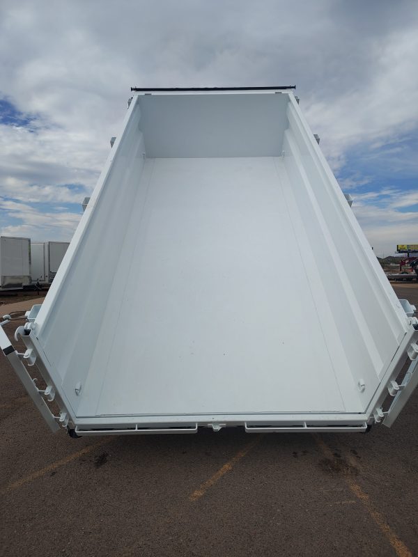 14x83 Tandem Axle, 15,400 GVWR, Low Pro Dump, 36" Sides, 14 Ply Tires