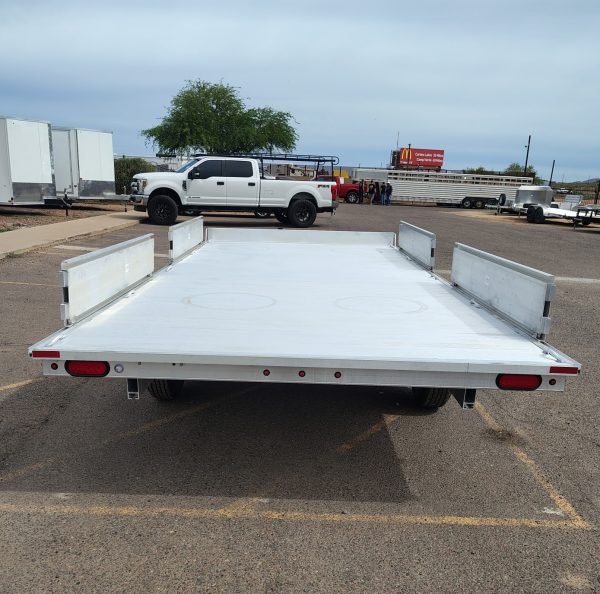 16x88 All Aluminum, 4.4K GVWR, Tandem Axle, ATV Ramp (A8816TA-EL-R)