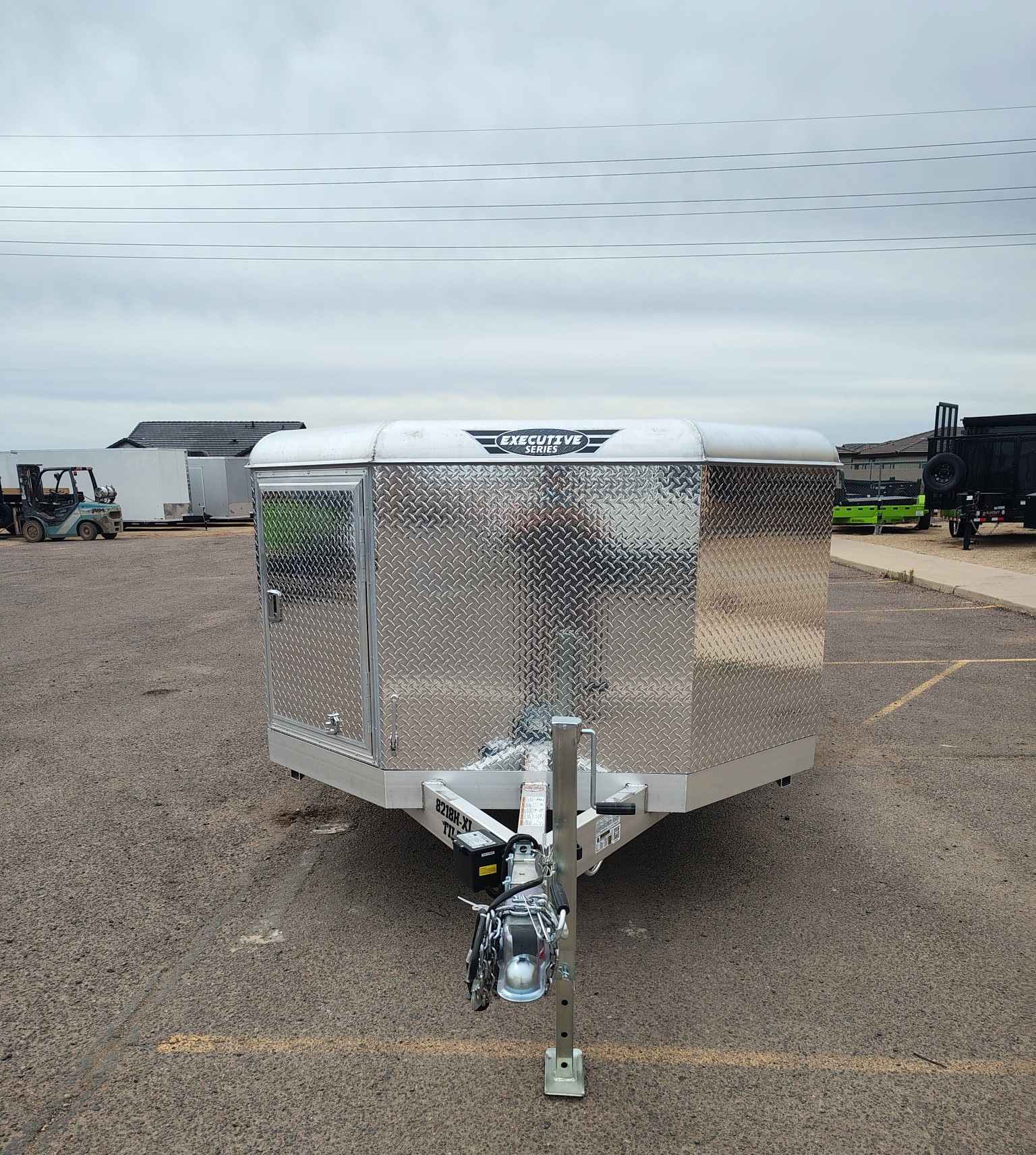 18x82 All Aluminum, 10K GVWR, Heavy Tandem Axle, XL Tilt w/ Cargo Box (8218H-XL-TILT-TA-EL-RTD-CB) - Image 13