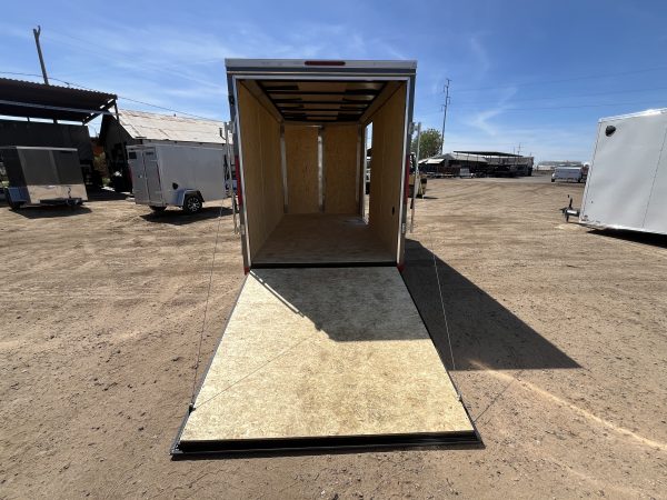 12x6 Indigo DLX, 3K GVWR, Ramp Door