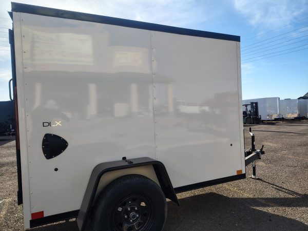 8x5 Indigo DLX, 3K GVWR, Ramp Door