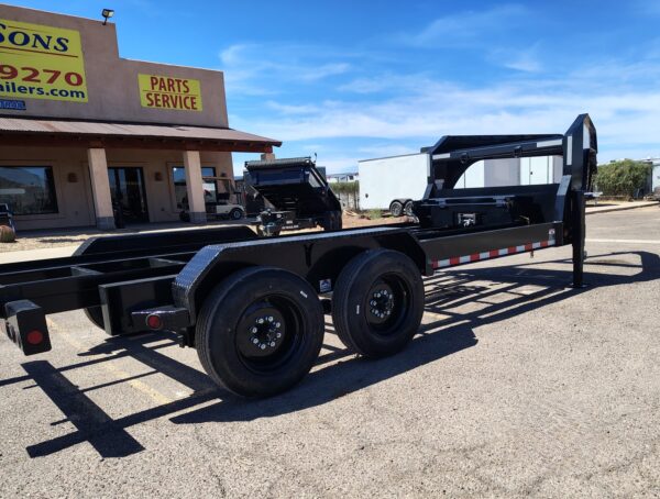 16x83 Ironbull Gooseneck, Tandem Axle, Roll Off Chassis, 16K GVWR, 16 PLY
