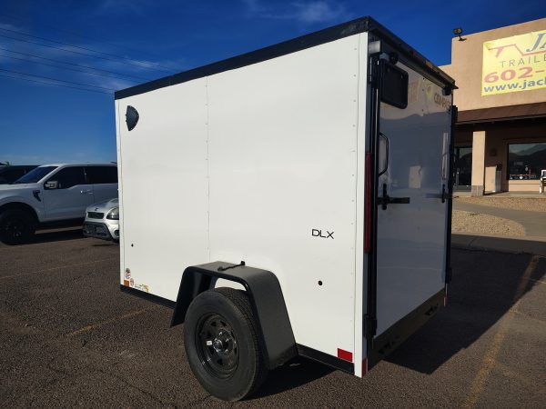 8x5 Indigo DLX, 3K GVWR, Ramp Door