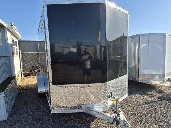 14x7 All Aluminum XLTP1 Enclosed, 7K GVWR, Limited Edition, Ramp Door