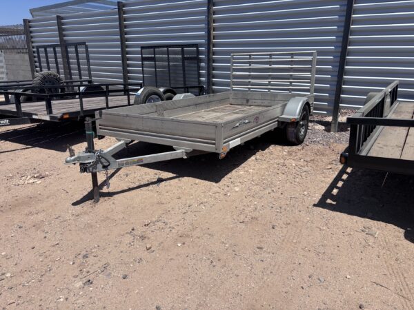 12x6 Single Axle Utility, Tailgate