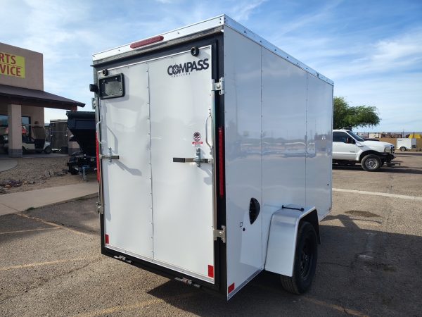 10x5 Indigo DLX, 3K GVWR, Ramp Door, 6" Additional Height