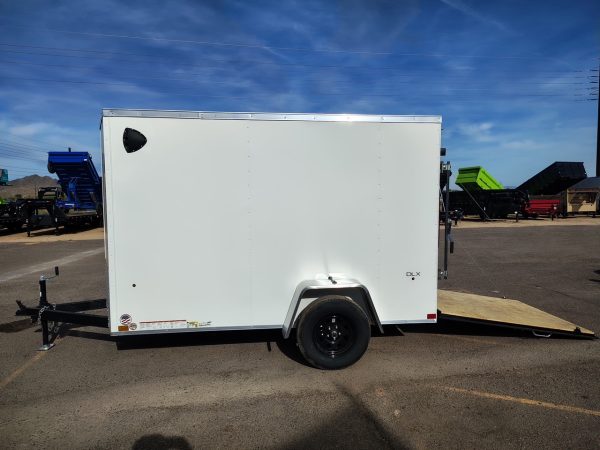 10x5 Indigo DLX, 3K GVWR, Ramp Door, 6" Additional Height