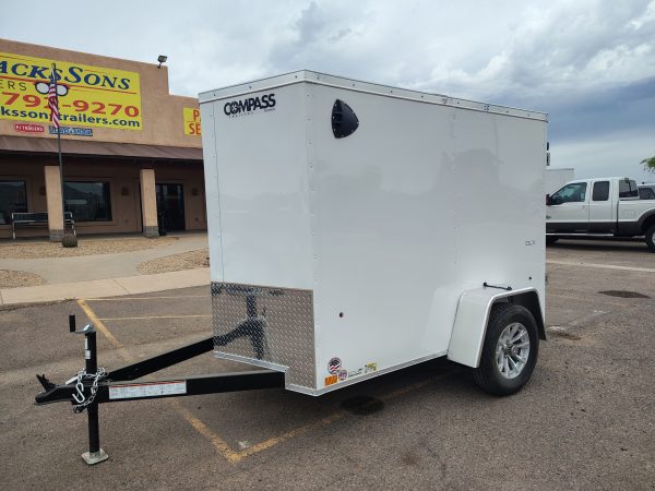 08x5 Indigo DLX, 3K GVWR, 24" Side Entry Door, Ramp Door