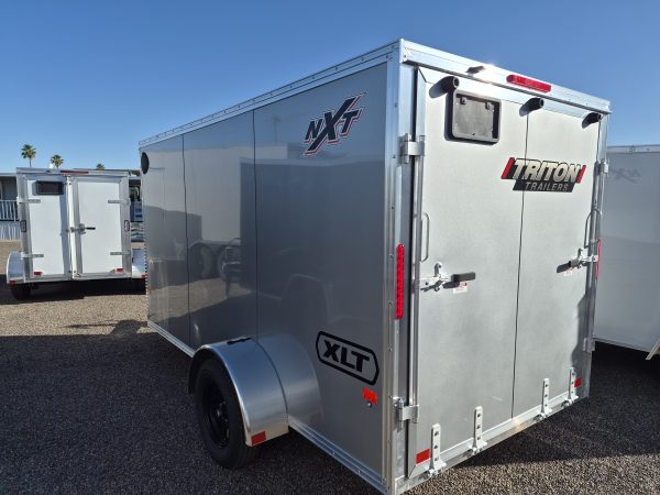 12x6 All Aluminum NXT Enclosed, 3K GVWR, Limited Edition, Ramp Door