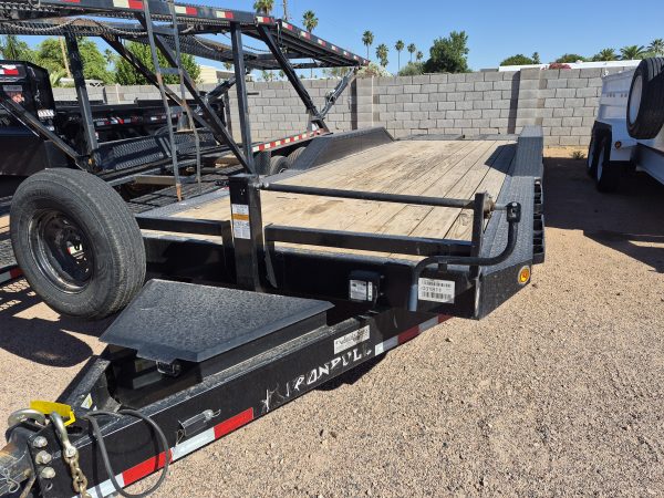 102x26 Triple Axle Bumper Pull Equipment Trailer