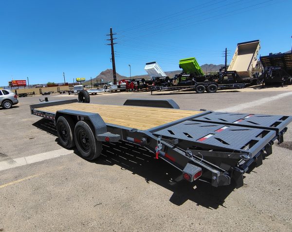 22x83 IronBull, Tandem Axle, 14K GVWR, Rampage Ramps