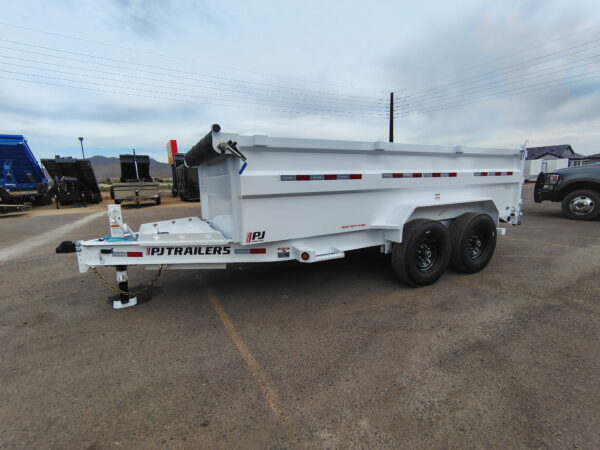 14x83 Tandem Axle, 15,400 GVWR, Low Pro Dump, 36" Sides, 14 Ply Tires