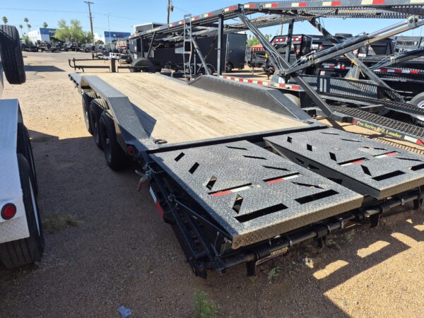 102x26 Triple Axle Bumper Pull Equipment Trailer