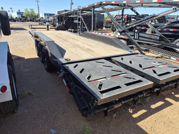 102x26 Triple Axle Bumper Pull Equipment Trailer