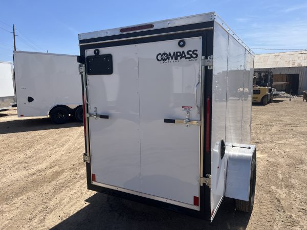 10x5 Indigo DLX, 3K GVWR, Ramp Door