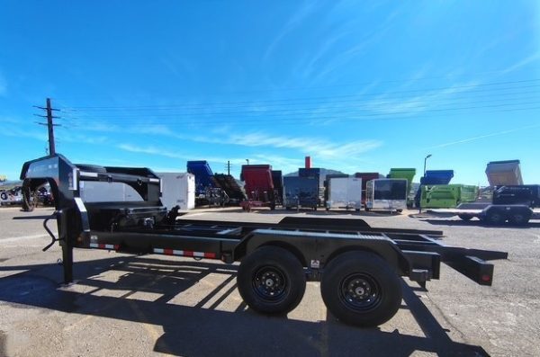 16x83 Ironbull Gooseneck, Tandem Axle, Roll Off Chassis, 14K GVWR