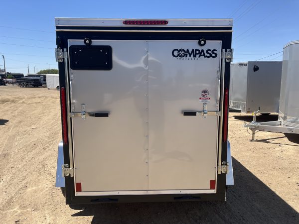 8x5 Indigo DLX, 3K GVWR, Ramp Door, 6" Reduced Height