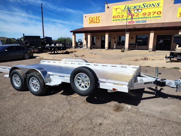 16x80 All Aluminum, 8.5K GVWR, Tandem Axle, Ramp (8016TA-EL-R-RTD)