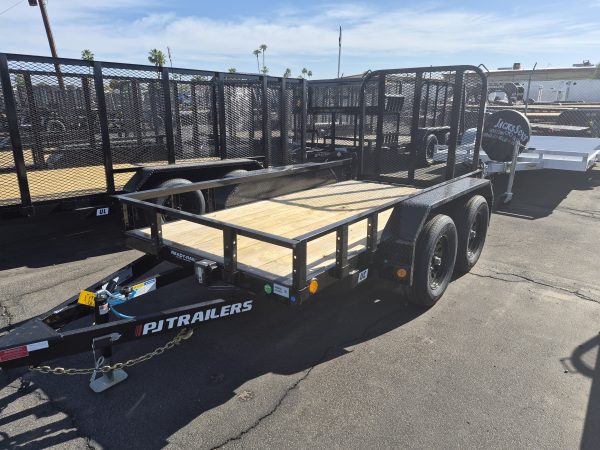 10x60 Tandem Axle, 7K GVWR, Channel Utility