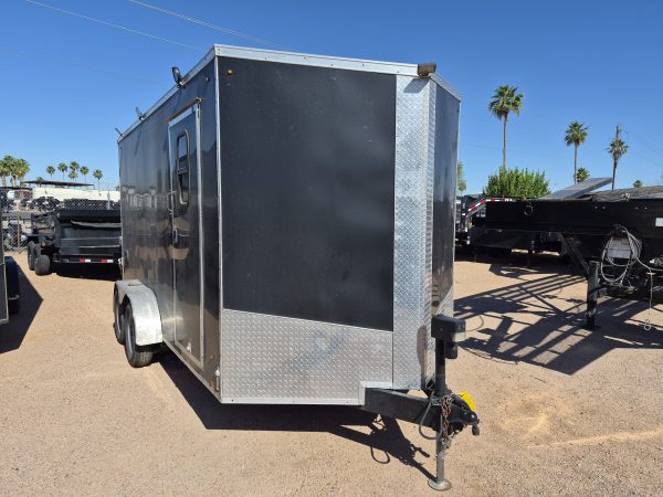 Look 7x14 Enclosed Trailer Tandem