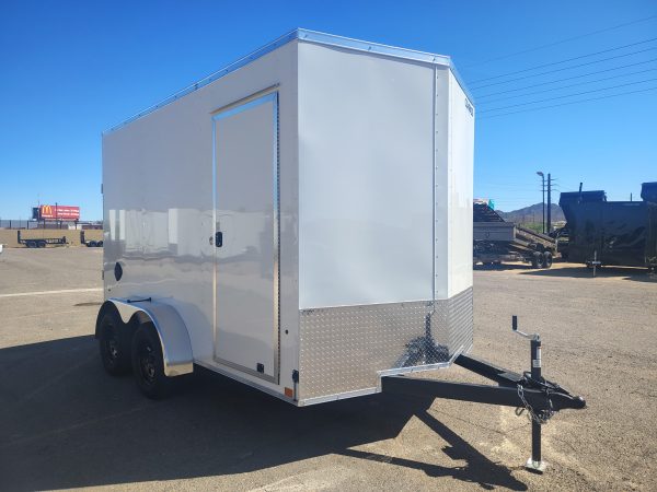 12x7 Indigo DLX, 7K GVWR, Ramp Door