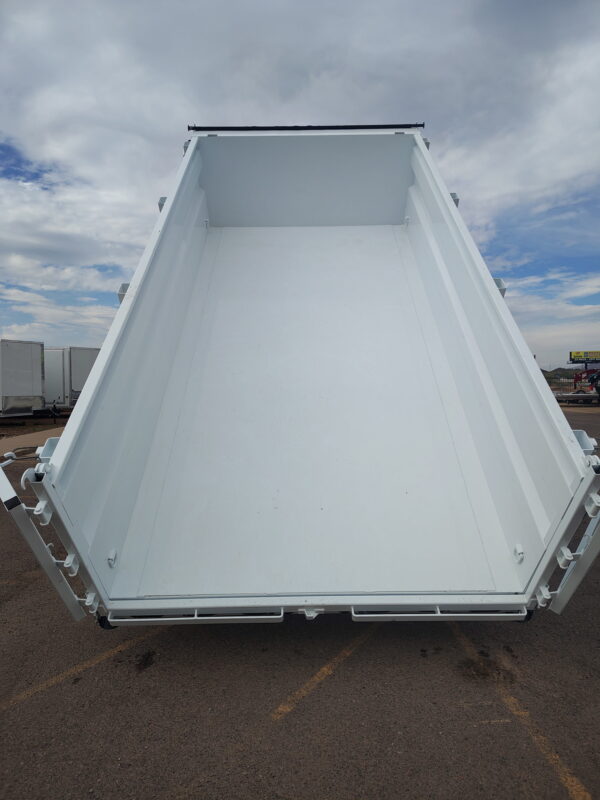 14x83 Tandem Axle, 15,400 GVWR, Low Pro Dump, 36" Sides, 14 Ply Tires