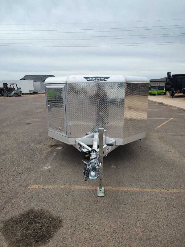 18x82 All Aluminum, 10K GVWR, Heavy Tandem Axle, XL Tilt w/ Cargo Box (8218H-XL-TILT-TA-EL-RTD-CB)