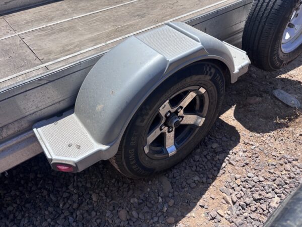 12x6 Single Axle Utility, Tailgate