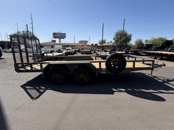 16x83 Tandem Axle, 7K GVWR, Channel Utility