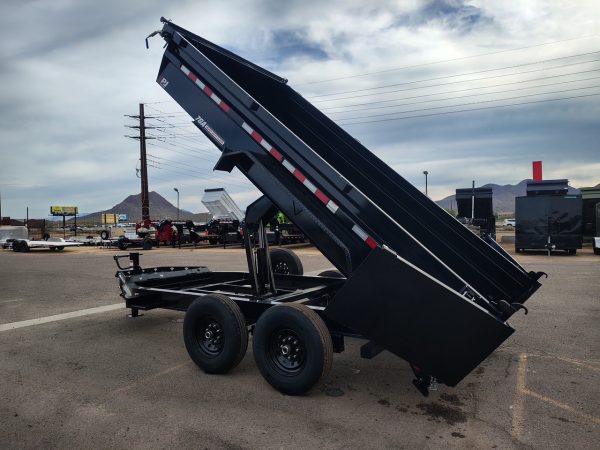14x83 Tandem Axle, 15,400 GVWR, Low Pro Dump, 24" Sides, 14 Ply Tires