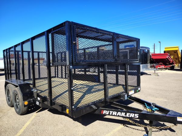 14x83 Tandem Axle, 7K GVWR, Channel Utility, Lanscape Toolbox