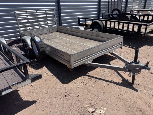 12x6 Single Axle Utility, Tailgate