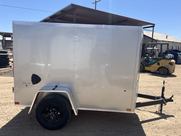 8x5 Indigo DLX, 3K GVWR, Ramp Door, 6" Reduced Height